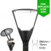 LED Premium Post Top Lantern - Car Park / Street Light Luminaire 70W/8,050lm - 3-8m Column Street Lighting Fixture 76mm entry