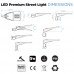 LED Premium Street Light 60w c/w Photocell NEMA Dusk til Dawn Sensor