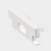 LED Profile Recessed Tile Waterproof for LED Strip (IP65) Aluminium LED Channel c/w  Diffuser + End Caps + Mounting Clips