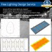 240W LED Flood Sports Area Light / Exterior Car Park Flood Lighting - Philips Luxeon Lumileds® LEDs