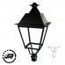 LED Post Top Lantern - Victorian / Traditional Street Light Luminaire 50W - 4-8m Column Street Lighting Fixture Replaces 70W SOX